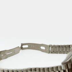 Pre Owned Rolex Datejust 79179 Automatic Silver diamonds 18k White Gold Women's Wristwatch 26 mm