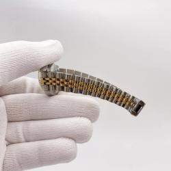 Pre Owned Rolex Datejust 79173 Automatic Champagne Computer Diamond Dial Stainless Steel 18k Yellow Gold Women's Wristwatch 26mm