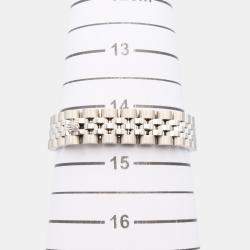 Pre Owned ساعة يد نسائية رولكس ديتجاست 179174 أوتوماتيكية فضية ذهب أبيض عيار 18 ستانلس ستيل 26 مم