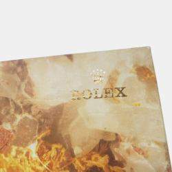 Pre Owned Rolex Oyster Perpetual 67193 Automatic White 18k Yellow Gold Stainless Steel Women's Wristwatch 26 mm