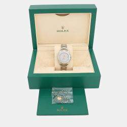 مملوكة مسبقًا ساعة يد رجالية رولكس يخت ماستر 168622 أوتوماتيك  ستانلس ستيل رمادية 35 مم