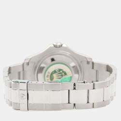 مملوكة مسبقًا ساعة يد رجالية رولكس يخت ماستر 168622 أوتوماتيك  ستانلس ستيل رمادية 35 مم