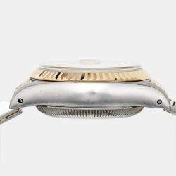 Pre Owned Rolex Datejust 69173 Champagne Dial 18k Yellow Gold Stainless Steel Women's Wristwatch 26 mm