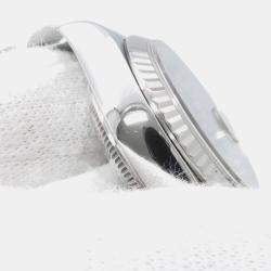 مملوكة مسبقًا Rolex Datejust 79174 Automatic Black 18k White Gold Stainless Steel Women's Wristwatch 26 mm