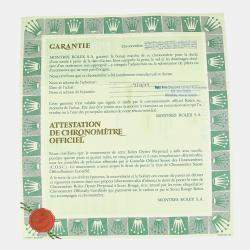 Pre Owned ساعة يد نسائية رولكس أوتوماتيك دايتجست 69173 ستانلس ستيل وذهب أصفر عيار 18 26 مم