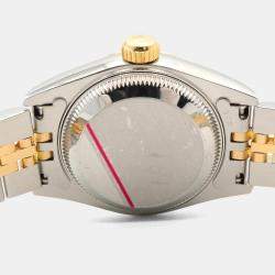 مملوكة مسبقًا ساعة يد نسائية رولكس ديتجاست 69173 أوتوماتيك شامبين ذهب أصفر عيار 18 وستيل 26 مم