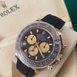 مملوكة مسبقًا Rolex Cosmograph Daytona 116518LN Automatic Black 18k Yellow Gold Ceramic Women's Wristwatch 40 mm