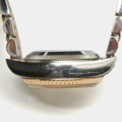 مملوكة مسبقًا ساعة يد نسائية رولكس ديت جست 69173 ستانلس ستيل وذهب أصفر عيار 18 شامبين 26 مم