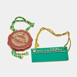 مملوكة مسبقًا ساعة يد نسائية رولكس ديت جست 69173 ستانلس ستيل وذهب أصفر عيار 18 شامبين 26 مم