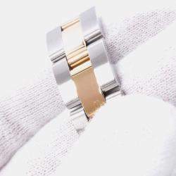 مملوكة مسبقًا Rolex Datejust 69163 Automatic Grey 18k Yellow Gold Stainless Steel Women's Wristwatch 26 mm