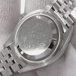 Pre Owned ساعة يد نسائية رولكس دايتجست 279174 أوتوماتيك ستانلس ستيل وذهب أبيض عيار 18 وردي 28 مم