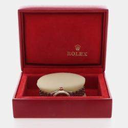 Pre Owned Rolex Datejust 69173 Automatic Stainless Steel 18k Yellow Gold Women's Wristwatch 26mm