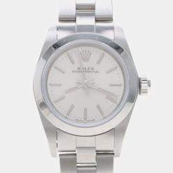 Pre Owned Rolex Oyster Perpetual 76080 Automatic Stainless Steel Women's Wristwatch 24mm