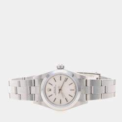 Pre Owned Rolex Oyster Perpetual 76080 Automatic Stainless Steel Women's Wristwatch 24mm