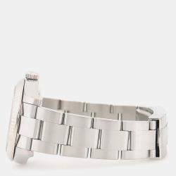 مملوكة مسبقًا Rolex Oyster Perpetual 177234 Automatic Stainless Steel 18k White Gold Women's Wristwatch 31mm