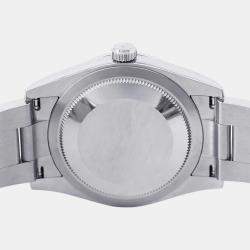 مملوكة مسبقًا Rolex Datejust 124200 Pink Stainless Steel Automatic Men's Wristwatch 34 mm