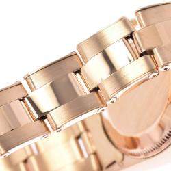 Pre Owned Rolex Champagne 18K Yellow Gold Datejust 6917 Vintage Women's Wristwatch 26 MM