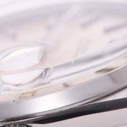 Pre Owned Rolex Silver Stainless Steel Oyster Date Precision 6694 Men's Wristwatch 34MM