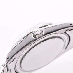 Pre Owned Rolex Silver Stainless Steel Oyster Date Precision 6694 Men's Wristwatch 34MM