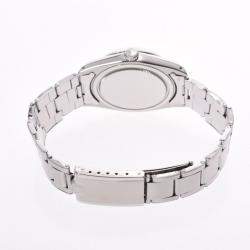Pre Owned Rolex Silver Stainless Steel Oyster Date Precision 6694 Men's Wristwatch 34MM