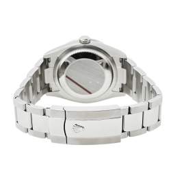 مملوكة مسبقًا Rolex Pink 18K White Gold & Stainless Steel Diamonds Oyster Perpetual Datejust 126284RBR Women's Wristwatch 36 mm