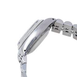 مملوكة مسبقًا ساعة يد نسائية رولكس ديت جست ألماس 6916 ستانلس ستيل سوداء 26 مم