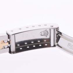 مملوكة مسبقًا Rolex Champagne 18K Yellow Gold And Stainless Steel Datejust 69173 Automatic Women's Wristwatch 26 MM