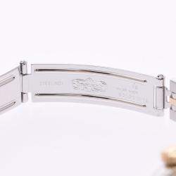 مملوكة مسبقًا Rolex Champagne 18K Yellow Gold And Stainless Steel Datejust 69173 Automatic Women's Wristwatch 26 MM