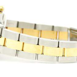 Pre Owned Rolex Champagne 18K Yellow Gold And Stainless Steel Oyster Perpetual 67193 Automatic Women's Wristwatch 24 MM