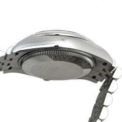 Pre Owned Rolex Blue 18k White Gold And Stainless Steel Datejust 278274 Women's Wristwatch 31 MM