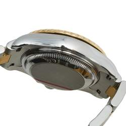 Pre Owned Rolex White 18k Yellow Gold Stainless Steel Yacht Master 69623 Women's Wristwatch 29 mm