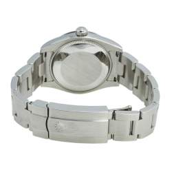 مملوكة مسبقًا ساعة يد نسائية رولكس أويستر بربتشوال 177200 ستانلس ستيل زرقاء 31مم