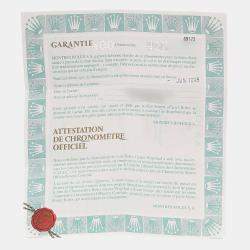 مملوكة مسبقًا Rolex Blue Diamonds 18K Yellow Gold And Stainless Steel Datejust 69173 Women's Wristwatch 26 MM