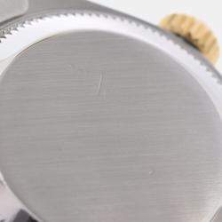 Pre Owned Rolex Champagne 18K Yellow Gold And Stainless Steel Datejust 69173 Women's Wristwatch 26 mm