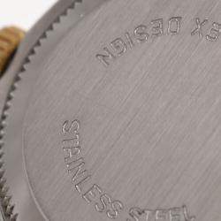 مملوكة مسبقًا Rolex Champagne Diamonds 18K Yellow Gold And Stainless Steel Datejust 69173 Women's Wristwatch 26 mm