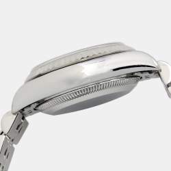 مملوكة مسبقًا ساعة يد نسائية رولكس ديت جست 79174 ستانلس ستيل ذهب أبيض 18 بيضاء 26 مم