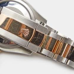 مملوكة مسبقًا Rolex Pink Diamond 18k Everose Stainless Steel Datejust 116231 Women's Wristwatch 36 mm