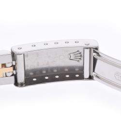 Pre Owned ساعة يد نسائية رولكس ديت جست 69173 أوتوماتيك ستانلس ستيل وذهب أصفر عيار 18 ألماس شامبانيا 26مم