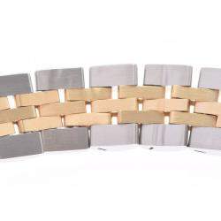 Pre Owned ساعة يد نسائية رولكس ديت جست 69173 أوتوماتيك ستانلس ستيل وذهب أصفر عيار 18 ألماس شامبانيا 26مم