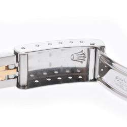 Pre Owned Rolex Champagne Diamonds 18K Yellow Gold And Stainless Steel Datejust 69173G Automatic Women's Wristwatch 26 mm