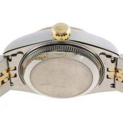 Pre Owned Rolex Gold 18k Yellow Gold And Stainless Steel Datejust 69173 Automatic Women's Wristwatch 26 mm