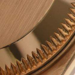 Pre Owned Rolex Champagne 18k Yellow Gold Datejust 69178 Automatic Women's Wristwatch 26 mm