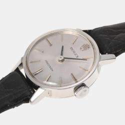 Pre Owned Rolex Silver Stainless Steel Precision 2649 Manual Winding Women's Wristwatch 21 mm