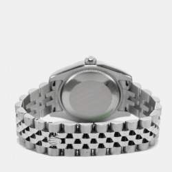 Pre Owned Rolex White Stainless Steel Datejust 178240 Women's wristwatch 31 mm