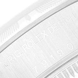 Pre Owned Rolex Pink Stainless Steel Oyster Perpetual Date 79190 Women's Wristwatch 26 mm