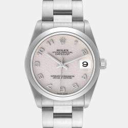 Rolex Silver Stainless Steel Datejust 78240 Women's Wristwatch 31 mm