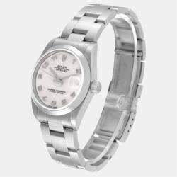 Rolex Silver Stainless Steel Datejust 78240 Women's Wristwatch 31 mm