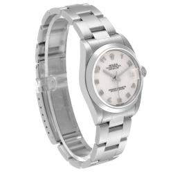 Rolex Silver Stainless Steel Datejust 78240 Women's Wristwatch 31 mm