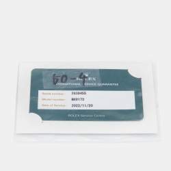 Pre Owned Rolex Champagne Diamonds 18K Yellow Gold And Stainless Steel Datejust 69173 Women's Wristwatch 26 mm