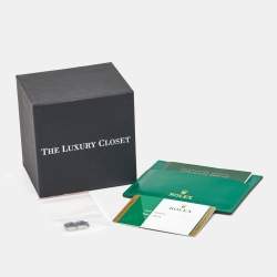 Pre Owned Rolex Pink 18K White Gold Oystersteel Datejust M279174-0018 Women's Wristwatch 28 mm